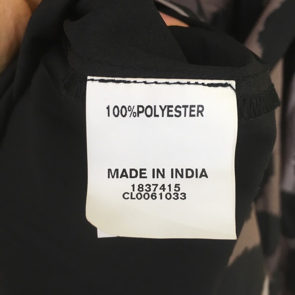 eShakti Zapelle Animal Print Crepe Maxi Dress - Picture 8 of 8